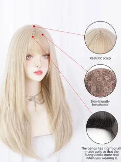 Sweet Lolita Wigs As Image Long Heat-resistant Fiber Lolita Accessories