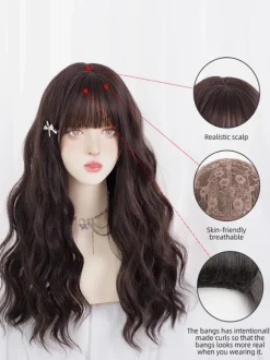 Sweet Lolita Wigs Heat-resistant Fiber As Image Lolita Accessories