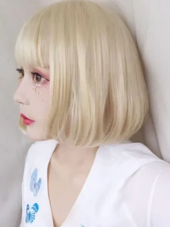 Sweet Lolita Wig Short Bob Light Gray Lolita Hair Wig