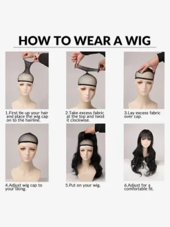 Sweet Lolita Wigs Long Heat-resistant Fiber as image Lolita Accessories
