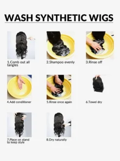 Sweet Lolita Wigs Long Tousled Heat-resistant Fiber As Image Lolita Accessories
