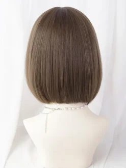 Sweet Lolita Wigs Short Heat-resistant Fiber as image Lolita Accessories
