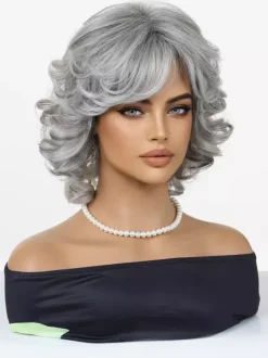 Synthetic Wigs Light Brown Women's Short Wig For Women