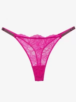 T-back G String Sports Briefs Thongs Lingerie Rhinestones Panties