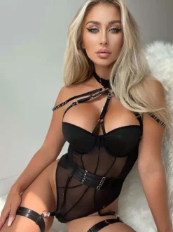 Teddies Lingerie Black Teddies For Women