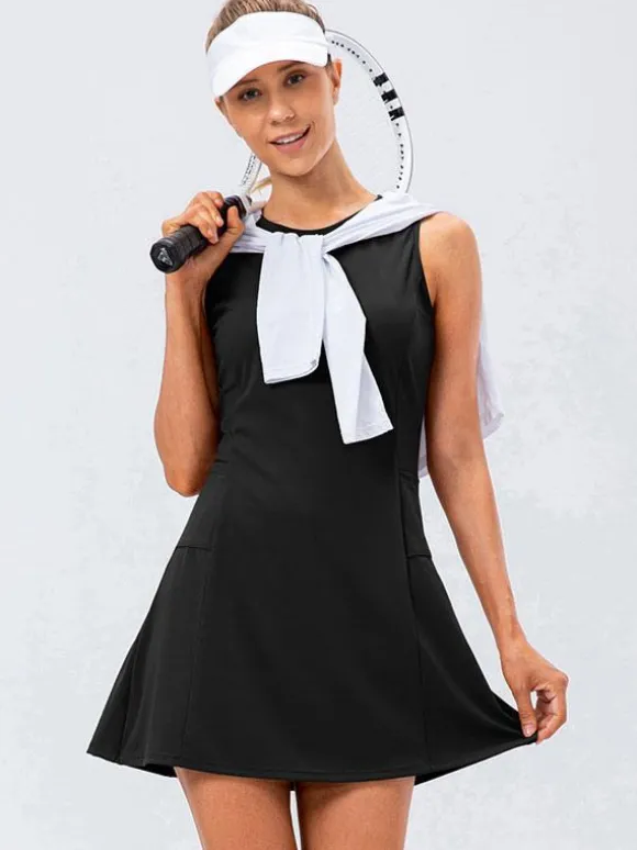 Tennis Dress Sleeveless Golf Activewear For Women