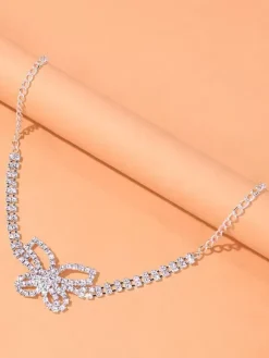 Thigh Chain Butterfly Sparkle Crystal Leg Chain