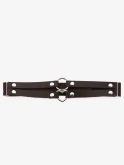 Thigh Garter Belt Gothic Leg Harness Belt Party Ecru White Metal Details
