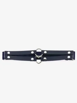 Thigh Garter Belt Gothic Leg Harness Belt Party Ecru White Metal Details