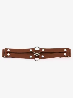 Thigh Garter Belt Gothic Leg Harness Belt Party Ecru White Metal Details
