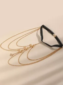 Thigh Chain Butterfly Layered Delicate Beach Vacation Leg Chain
