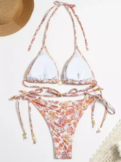 Three Rings Sexy Bikini 2 Piece Swimsuit For Summer Beach 2026
