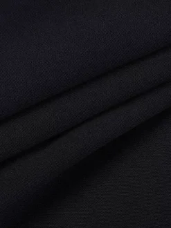 Tie Front Cutout Shirt Dress For Women - Black Long Sleeve Ruffle Hem Mini Dress - Spring Streetwear 2026