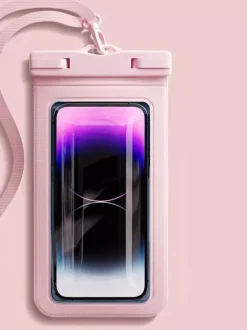 Transparent Waterproof Phone Case IPX8 Deep Water Proof For Beach Swimming Surfing