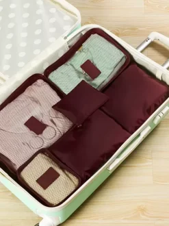Travel Organizer Garment Bag Storage Suitcase Set