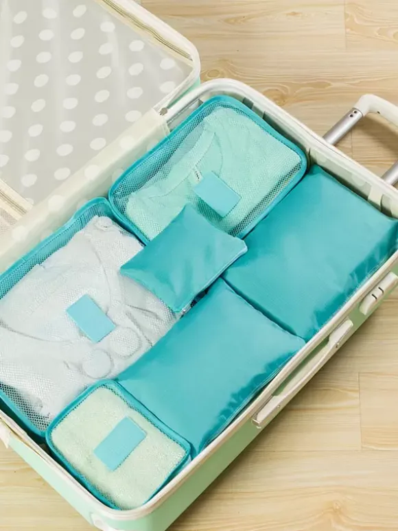 Travel Organizer Garment Bag Storage Suitcase Set