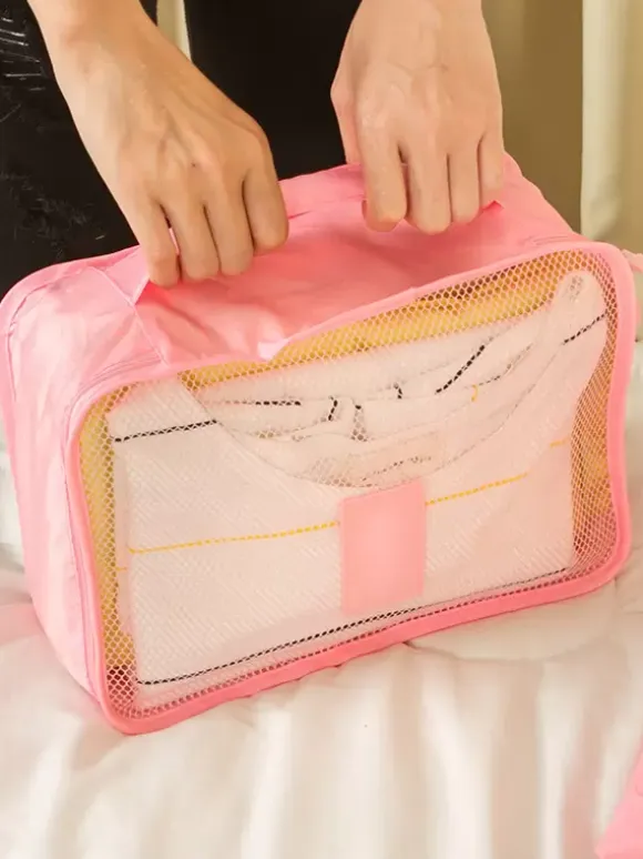 Travel Organizer Garment Bag Storage Suitcase Set
