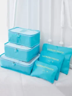 Travel Organizer Garment Bag Storage Suitcase Set