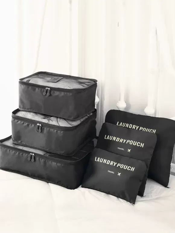 Travel Organizer Garment Bag Storage Suitcase Set