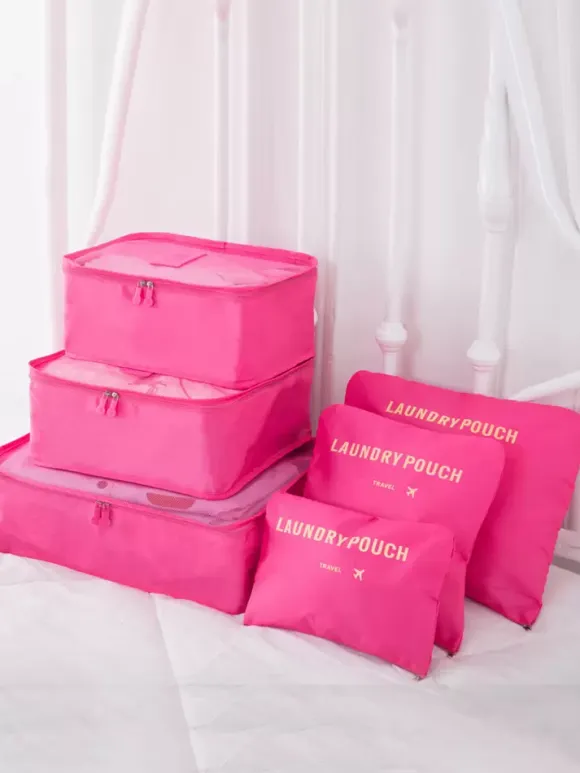 Travel Organizer Garment Bag Storage Suitcase Set