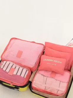 Travel Organizer Garment Bag Storage Suitcase Set