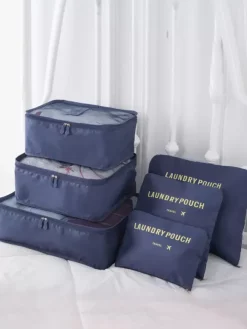 Travel Organizer Garment Bag Storage Suitcase Set