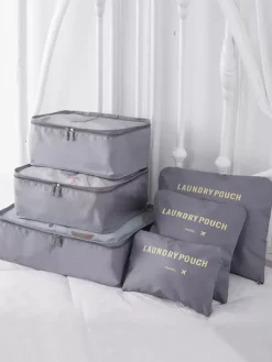 Travel Organizer Garment Bag Storage Suitcase Set