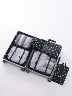 Travel Organizer Garment Bag Storage Suitcase Set