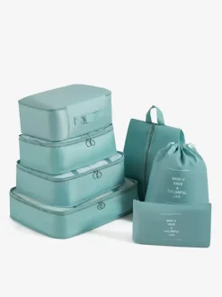 Travel Organizer Garment Bag Storage Suitcase Set