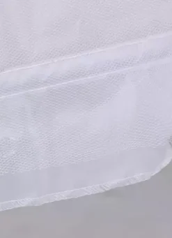 Tulle Wedding Petticoat Ivory A Line Layer 3 Hoop Bridal Petticoat