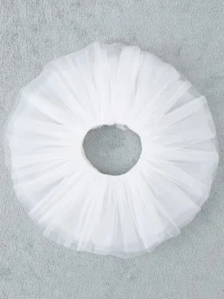 Tulle Lolita Petticoats Crinoline Tutu Skirt Black Lolita Underskirt