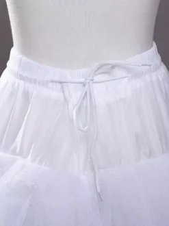 Tulle Lolita Petticoats Tiered Gothic Lolita Petticoat Woman's White Lolita Skirt