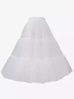 Tulle Lolita Petticoats Tiered White Lolita Skirt