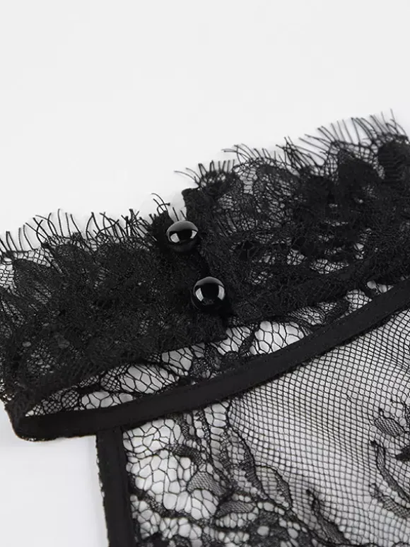 Two Piece Sets Black Daily Casual Lace Chic Sleeveless Skirt Set