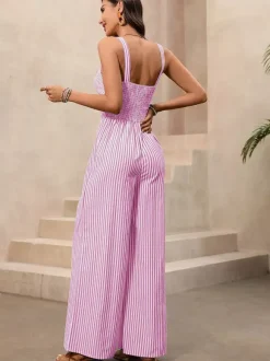 Two Piece Sets Pant Set Blue Chic Resort Wear Cut Out Shaping Sleeveless Dress