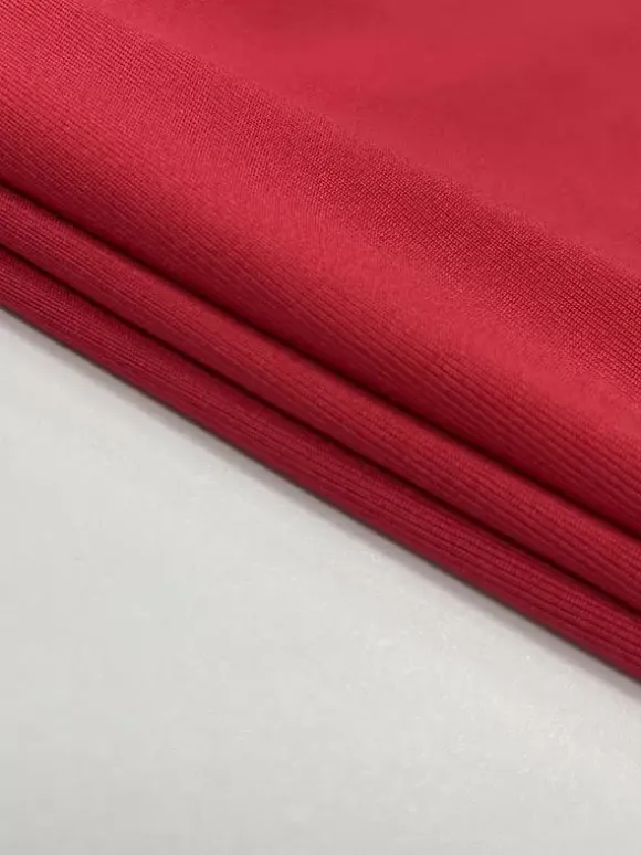 Two Piece Sets Red Chic Street Wear Halter Backless Pleated Sleeveless Skirt Set