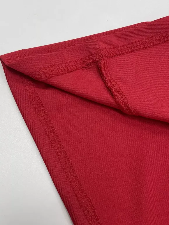 Two Piece Sets Red Chic Street Wear Halter Backless Pleated Sleeveless Skirt Set