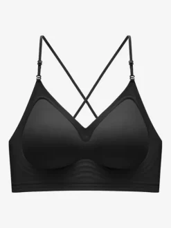 U-Back Seamless Bra Invisible Backless Bralette With Thin Straps