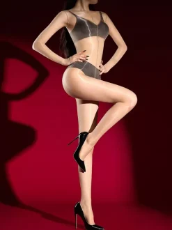 Ultra Shiny Sheer Full Body Bodystocking Pantyhose