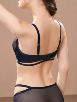 Underwire Chic Lingerie 2-Piece Pastel Blue Push Up Bra Panty Sets