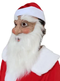 Unisex Christmas Mask Red Hood Polyester Christmas Holidays Costumes
