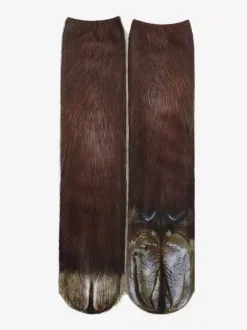 Unisex Funny 3D Printed Animal Socks Over-the-Knee Yoga Socks