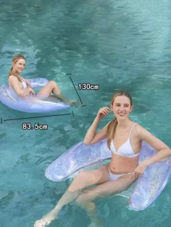 U-Shaped Inflatable Pool Lounger For Adults 2026