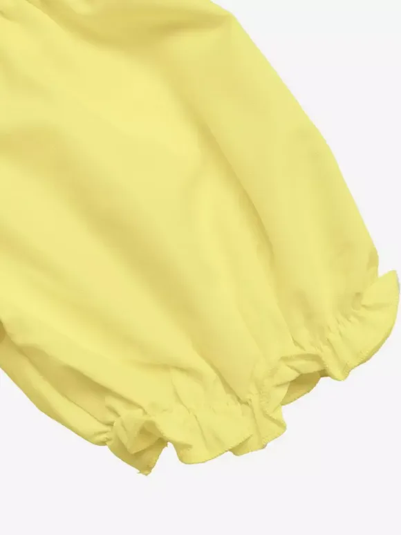 Vacation Dresses Maxi Backless Ruffles Lace Up Short Sleeves Off-The-Shoulder Puff Sleeves Sexy Dress