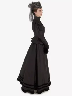 Victorian Women's Dress Polyester Vintage Women's Clothing Vintage Clothing