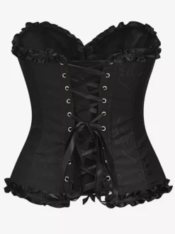 Vintage Clothing Vintage Corset Vintage Women's Clothing Black Lace up Corset Adult's Women's Chic