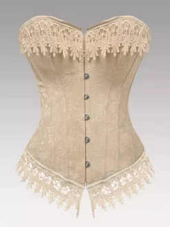 Vintage Corset Vintage Women's Clothing Polyester Lace