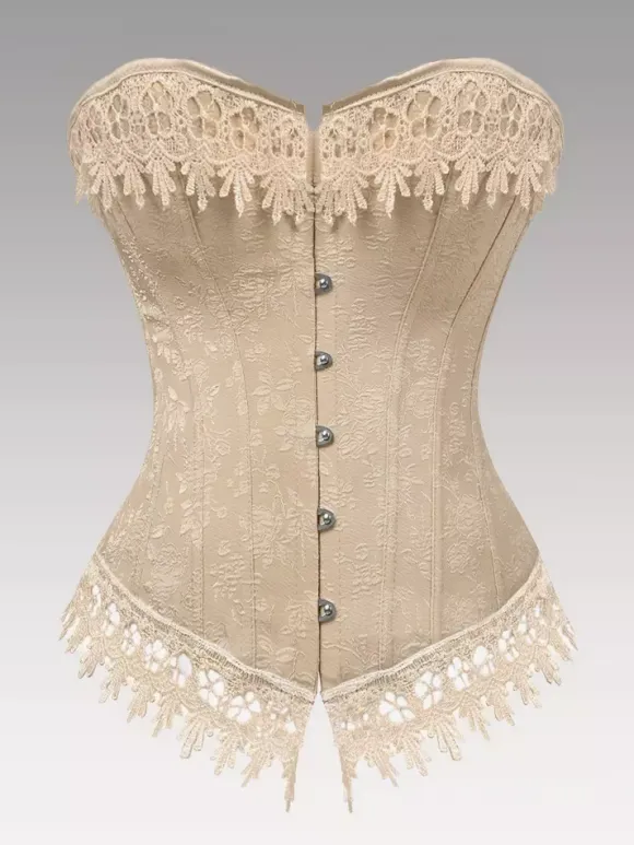 Vintage Corset Vintage Women's Clothing Polyester Lace