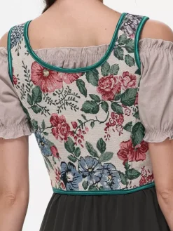 Vintage Corset Vintage Women's Clothing Polyester Ruffles