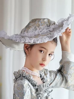 Vintage Hat Christmas  Women's Polyester Royal Hat Costume Accessories